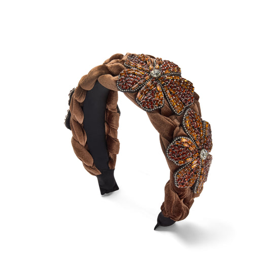 Bronze Fleur Headband