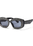 Noir Crystal Sunglasses