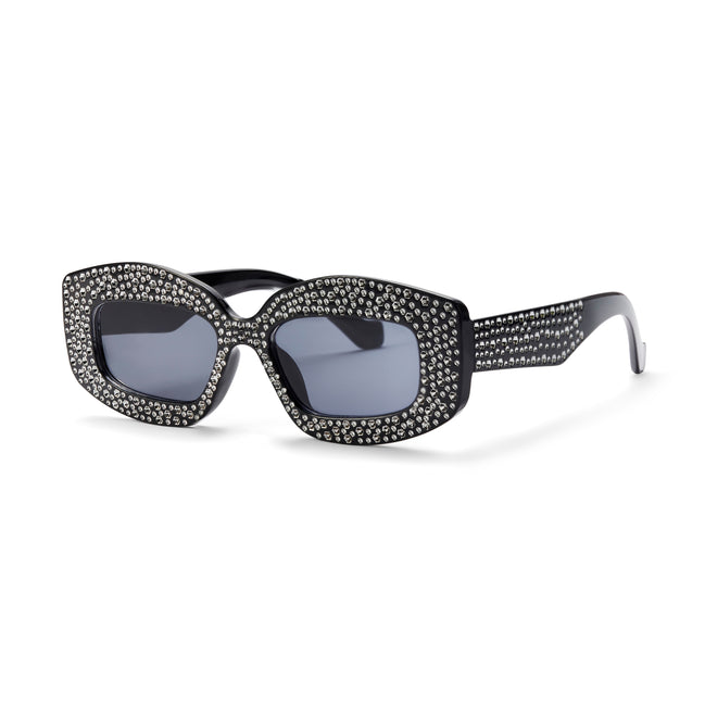 Noir Crystal Sunglasses