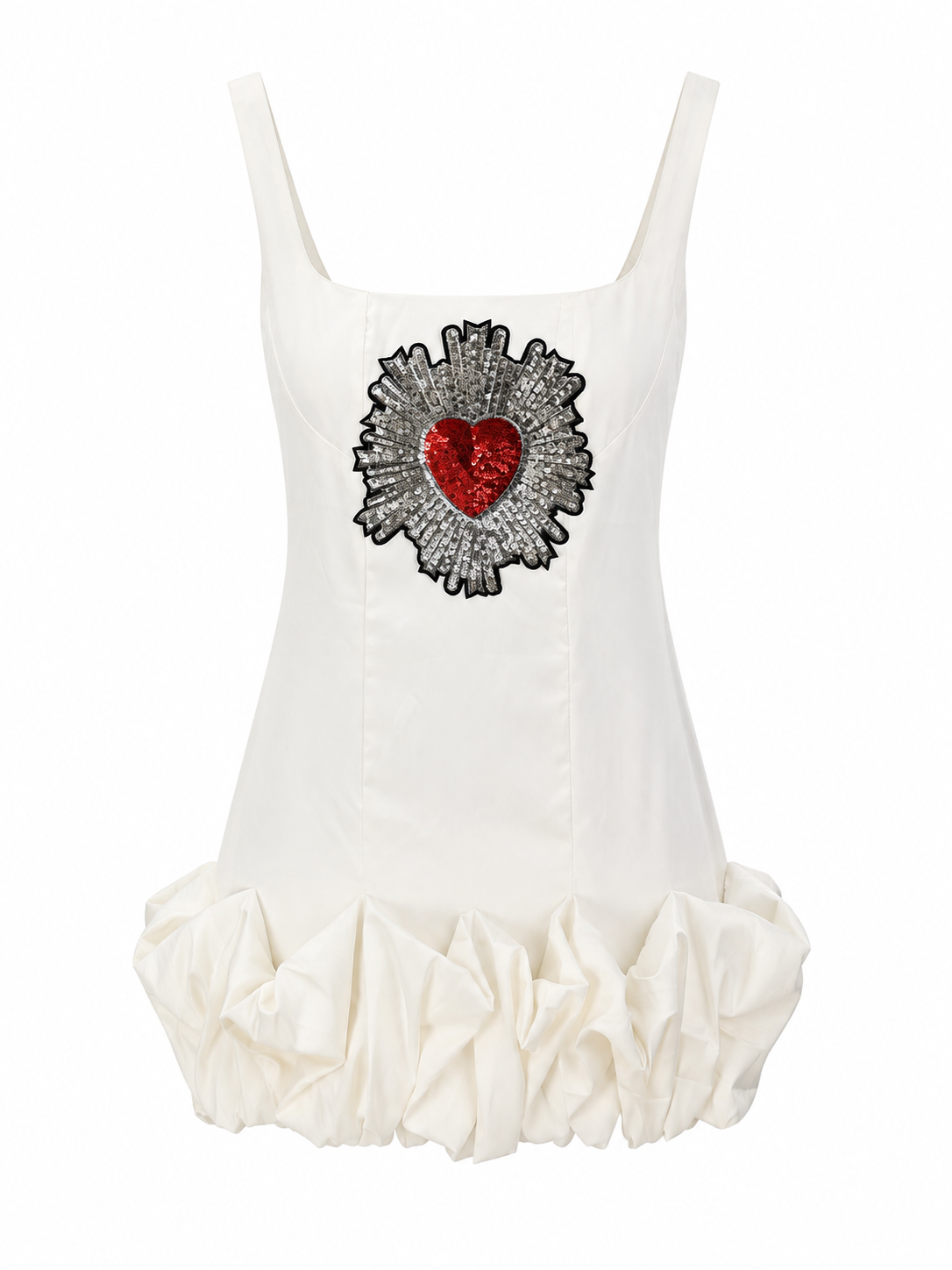 Sacred Heart Ruffle Dress