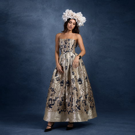 Florence Brocade Dress