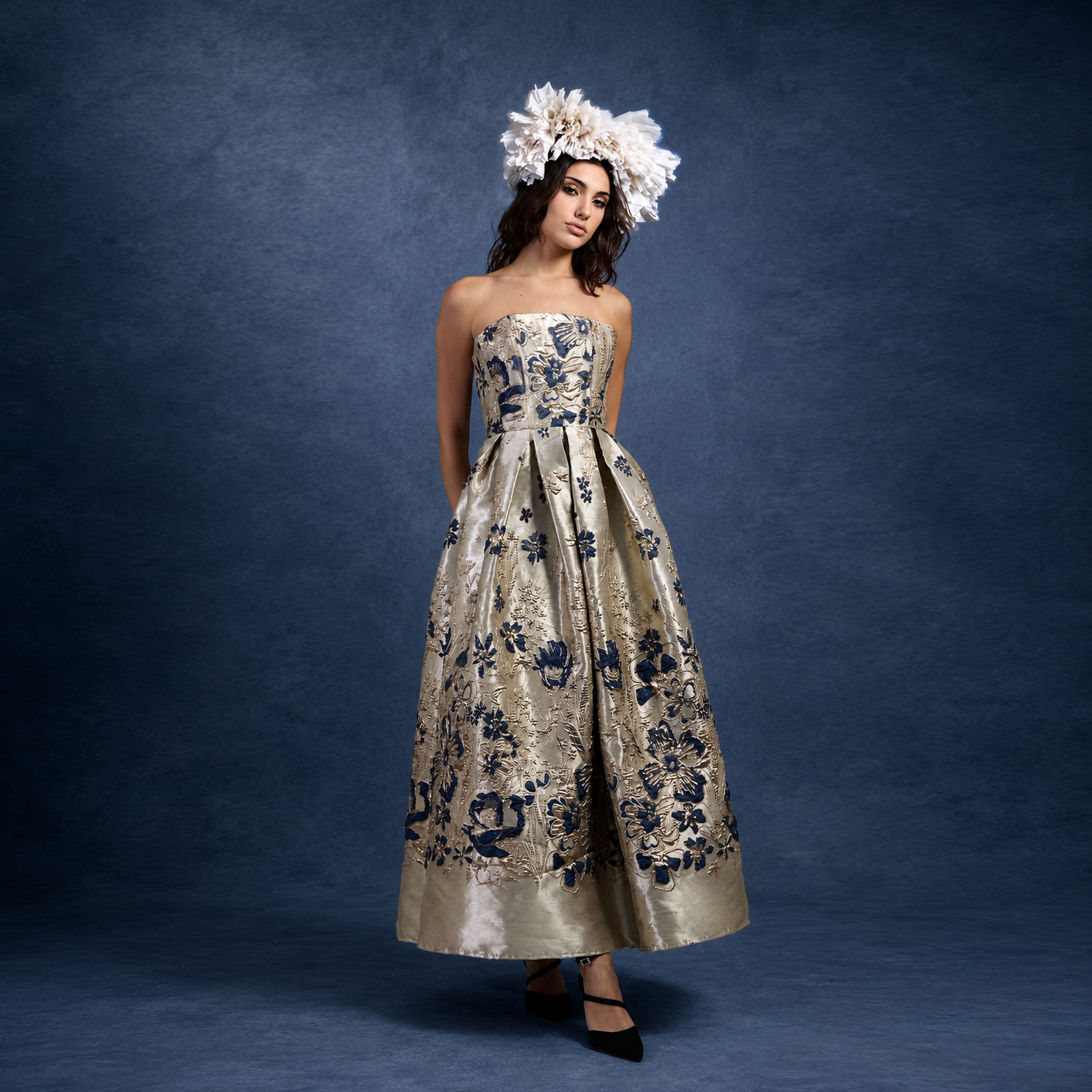 Florence Brocade Dress