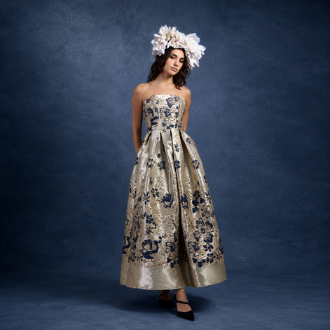 Florence Brocade Dress