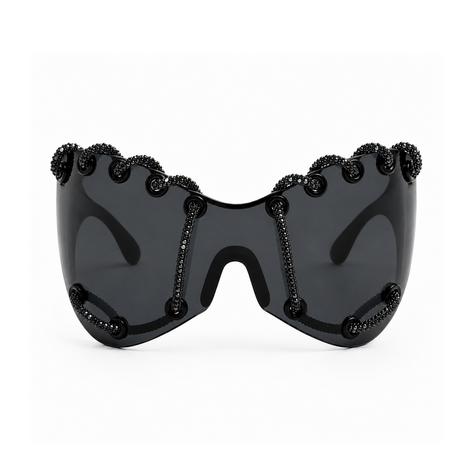 Electric Oversized Sunglasses Noir