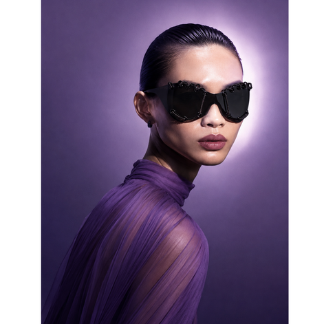 Electric Oversized Sunglasses Noir