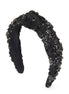 Ova Black Headband