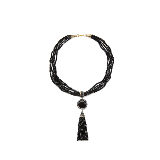 Noir Crystals Necklace