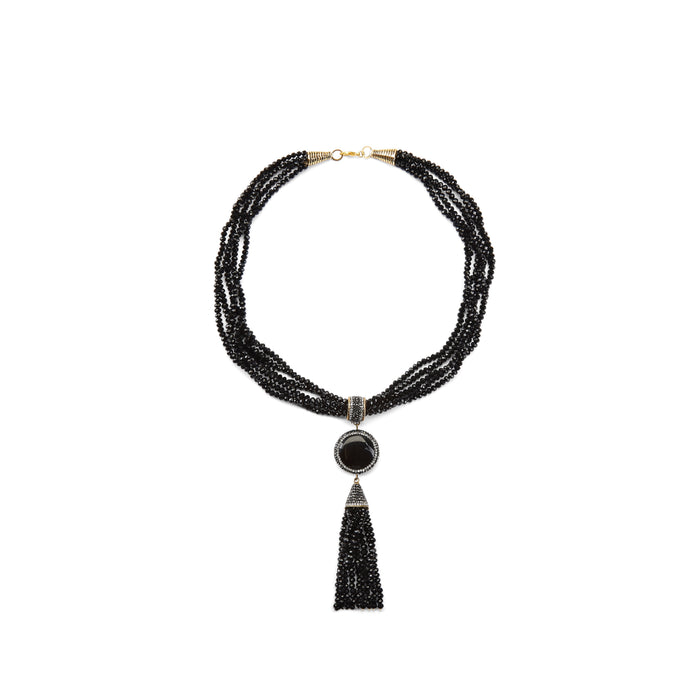Noir Crystals Necklace