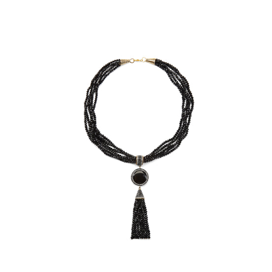 Noir Crystals Necklace