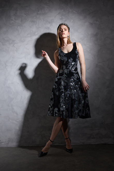 Ellie Velvet Sparkle Dress