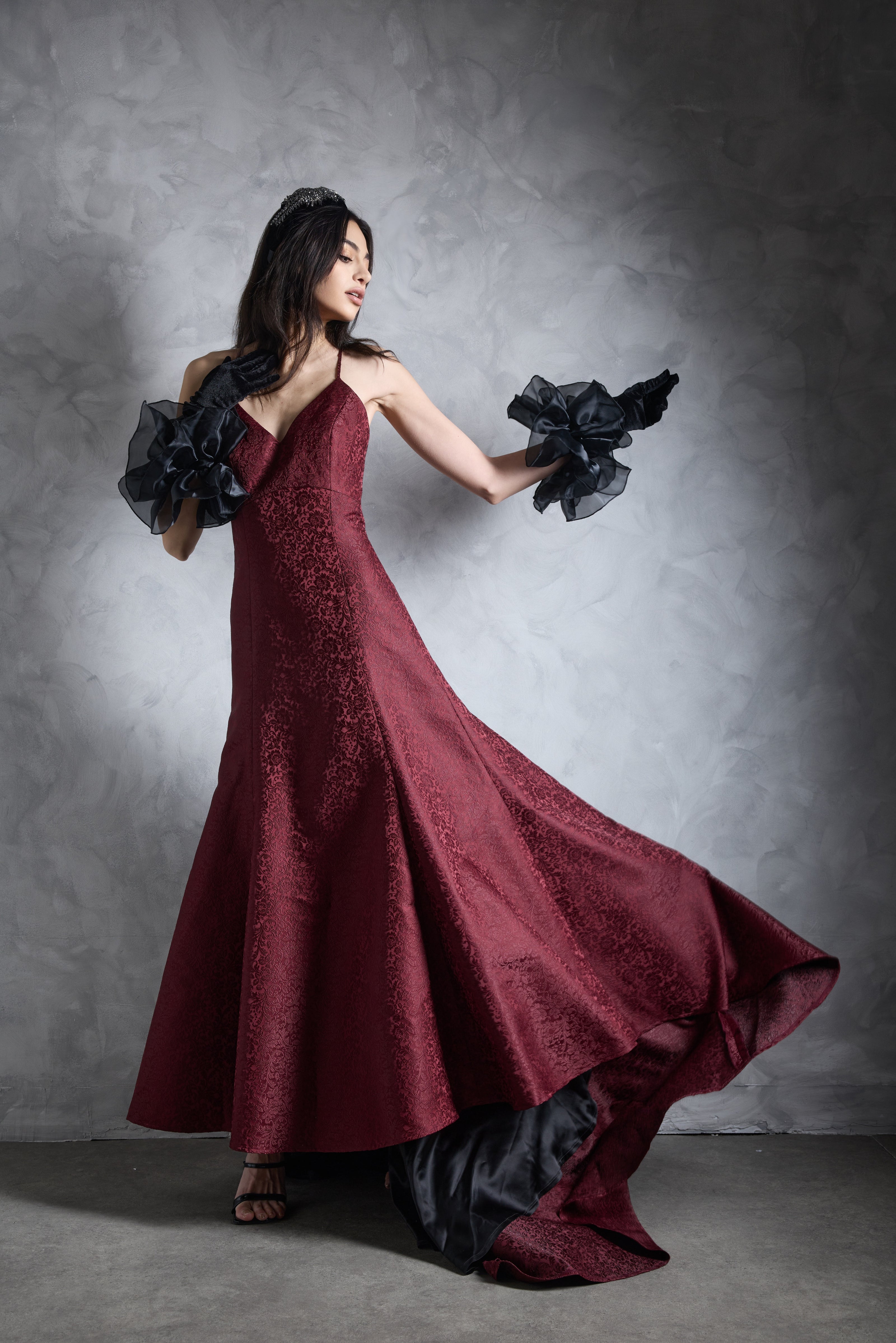 Bordeaux Gown