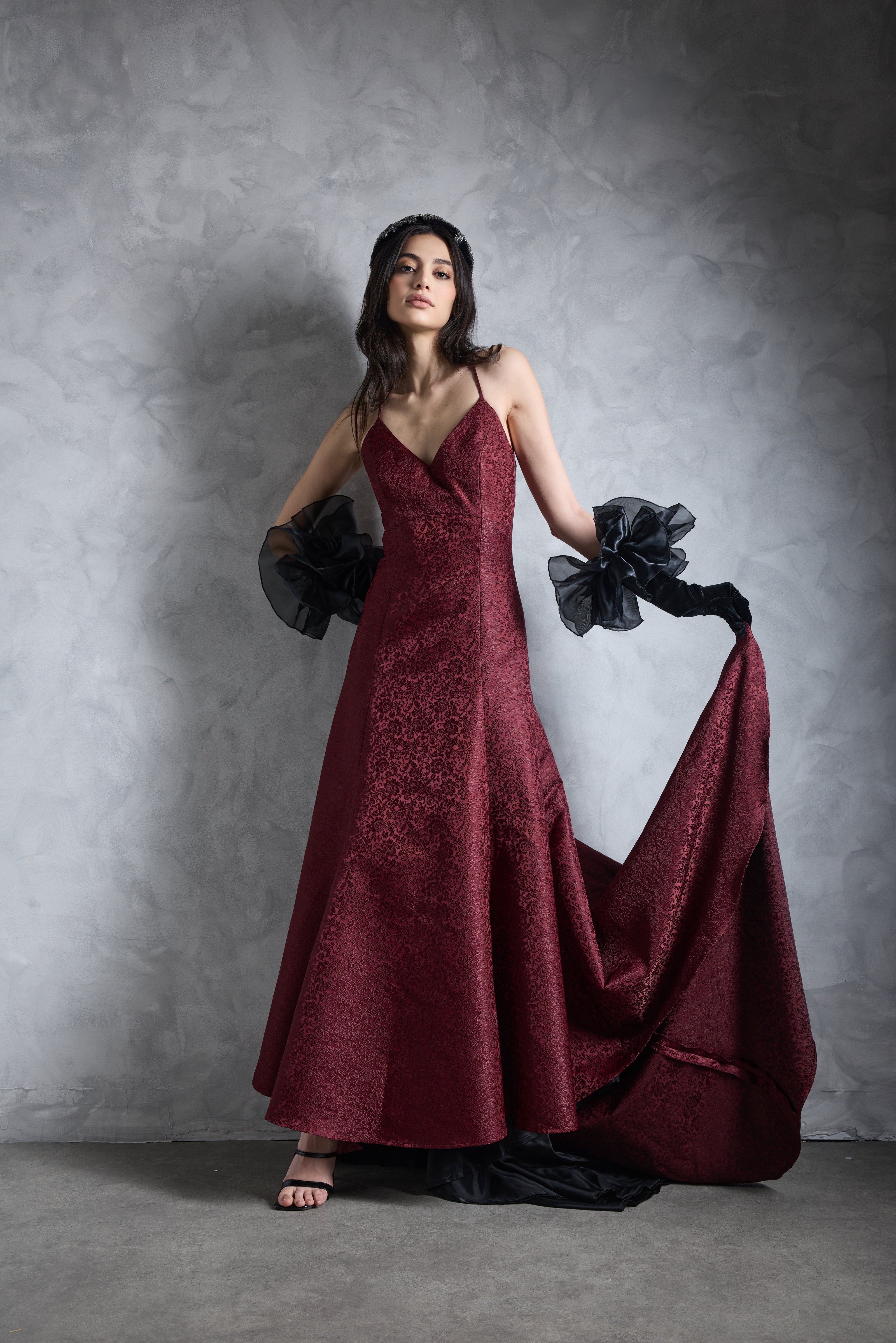 Bordeaux Gown