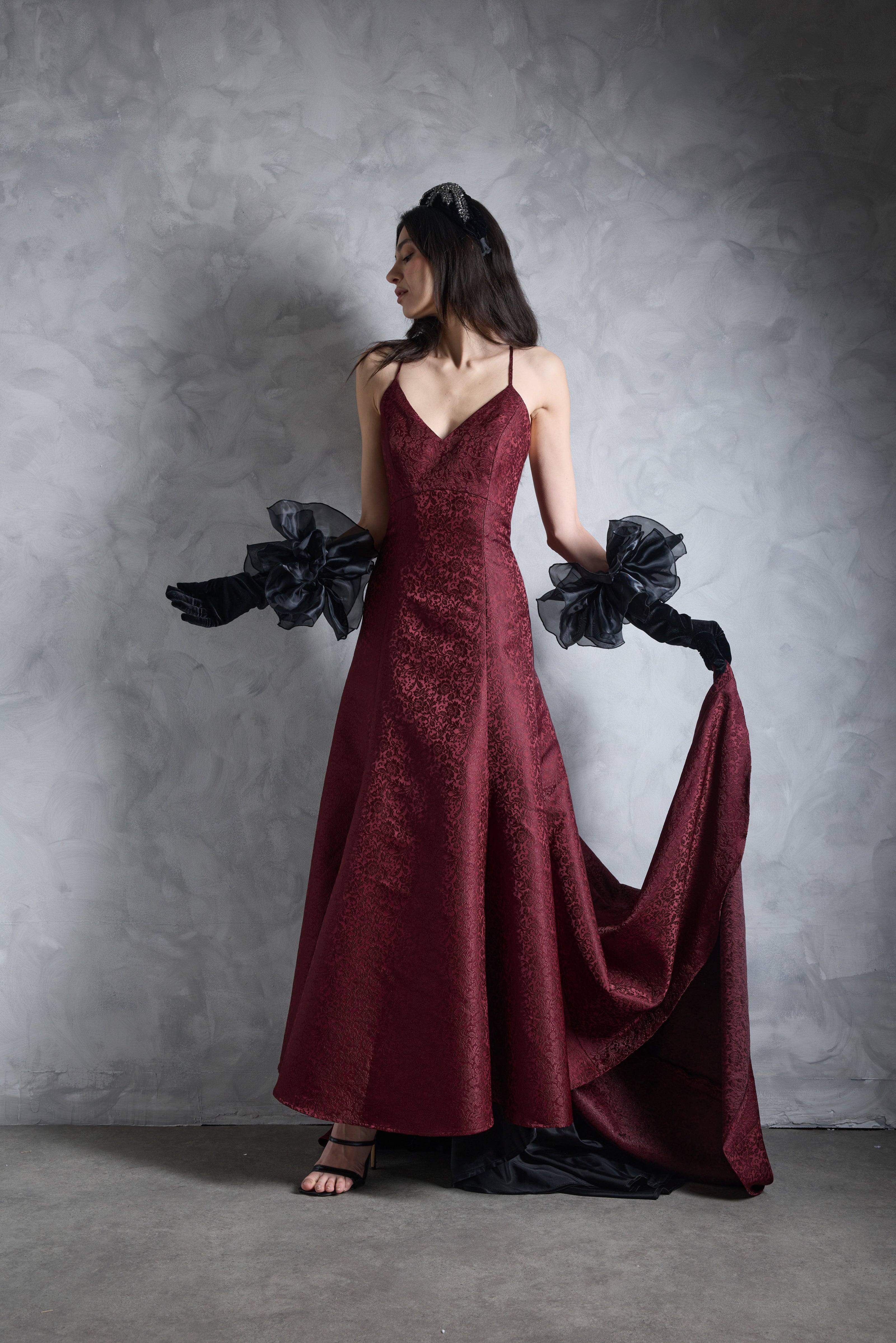 Bordeaux Gown