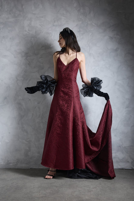 Bordeaux Gown