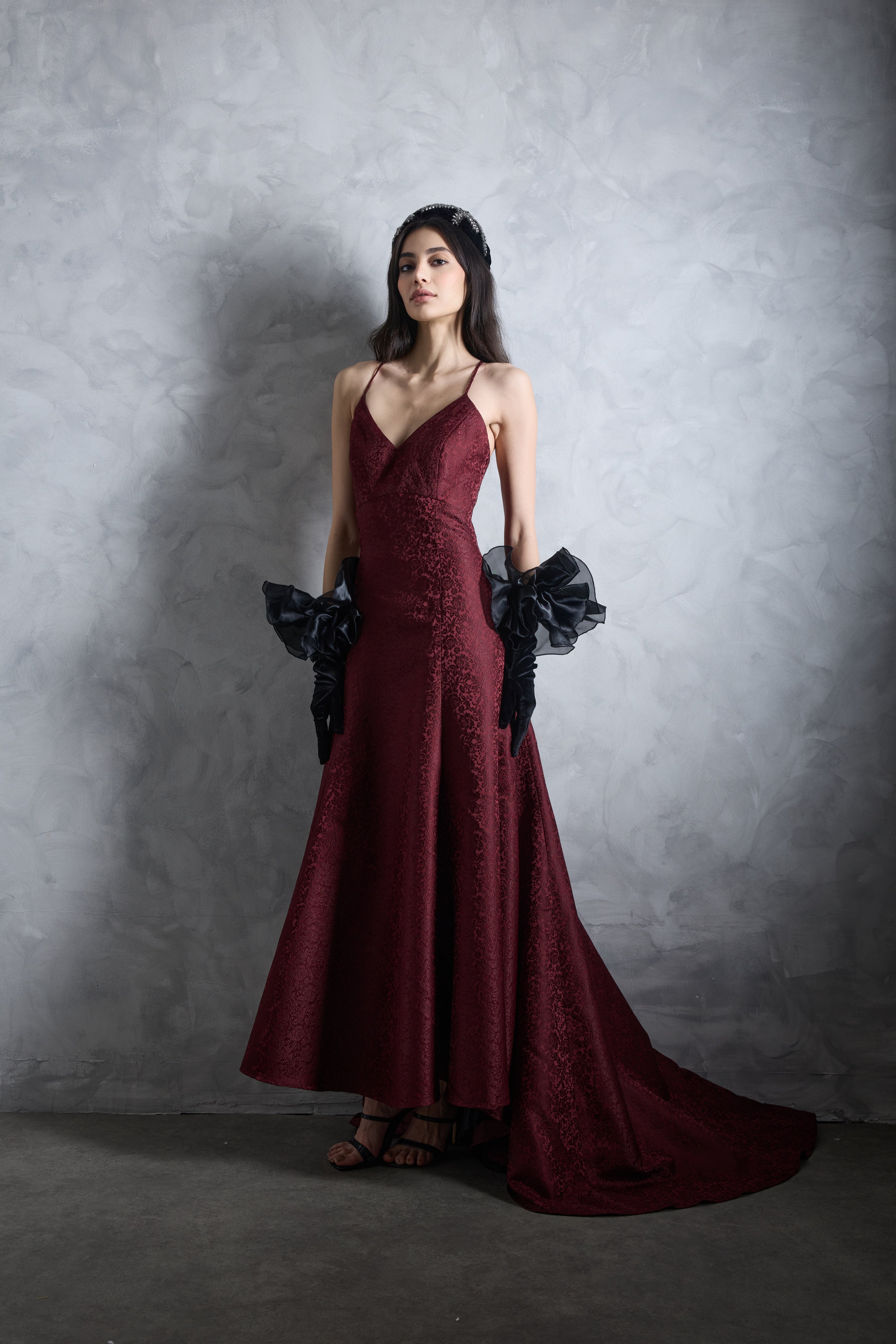 Bordeaux Gown