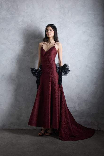 Bordeaux Gown