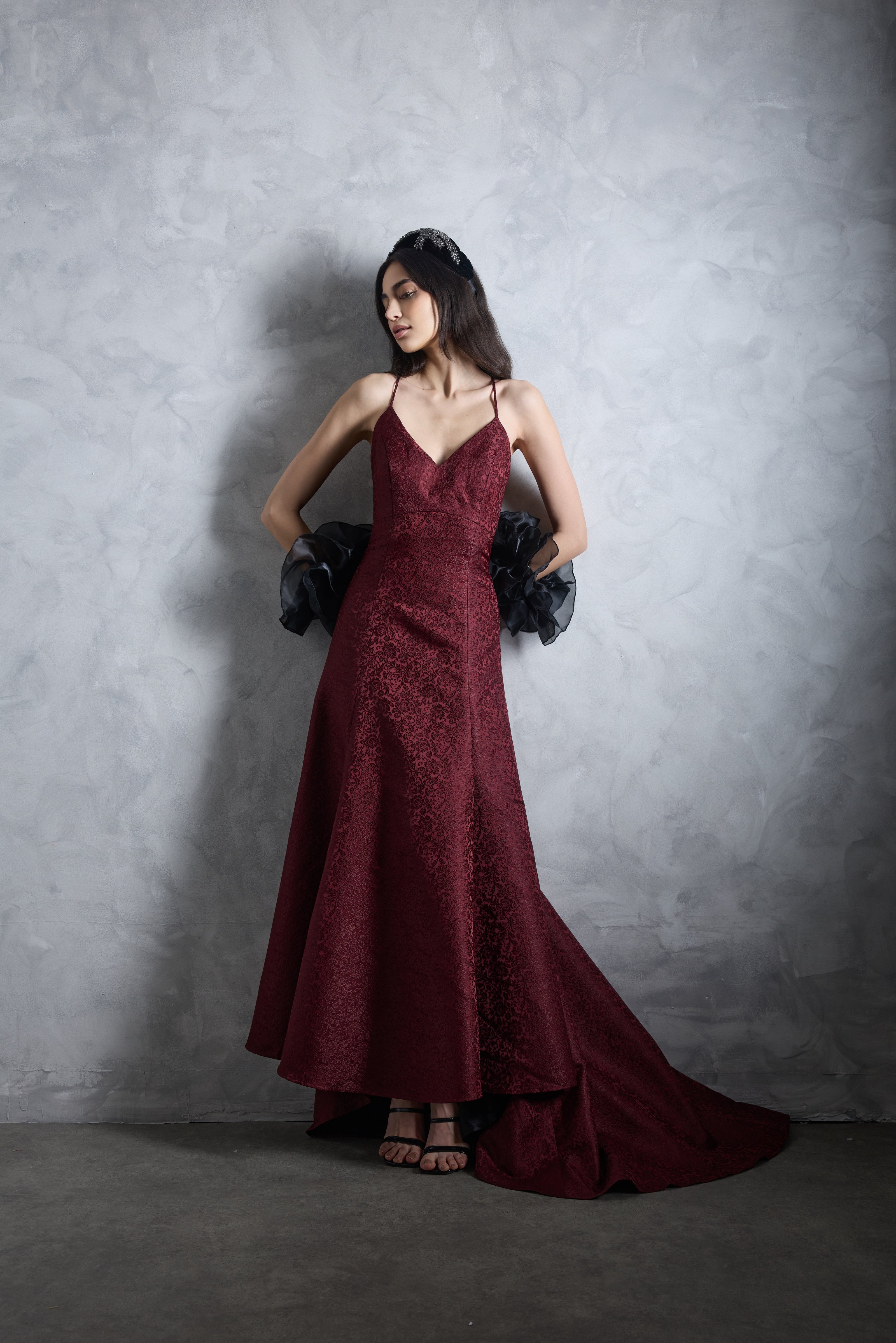Bordeaux Gown