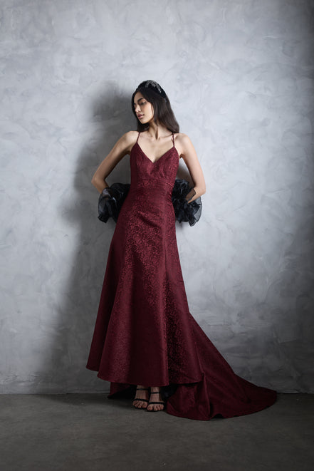 Bordeaux Gown