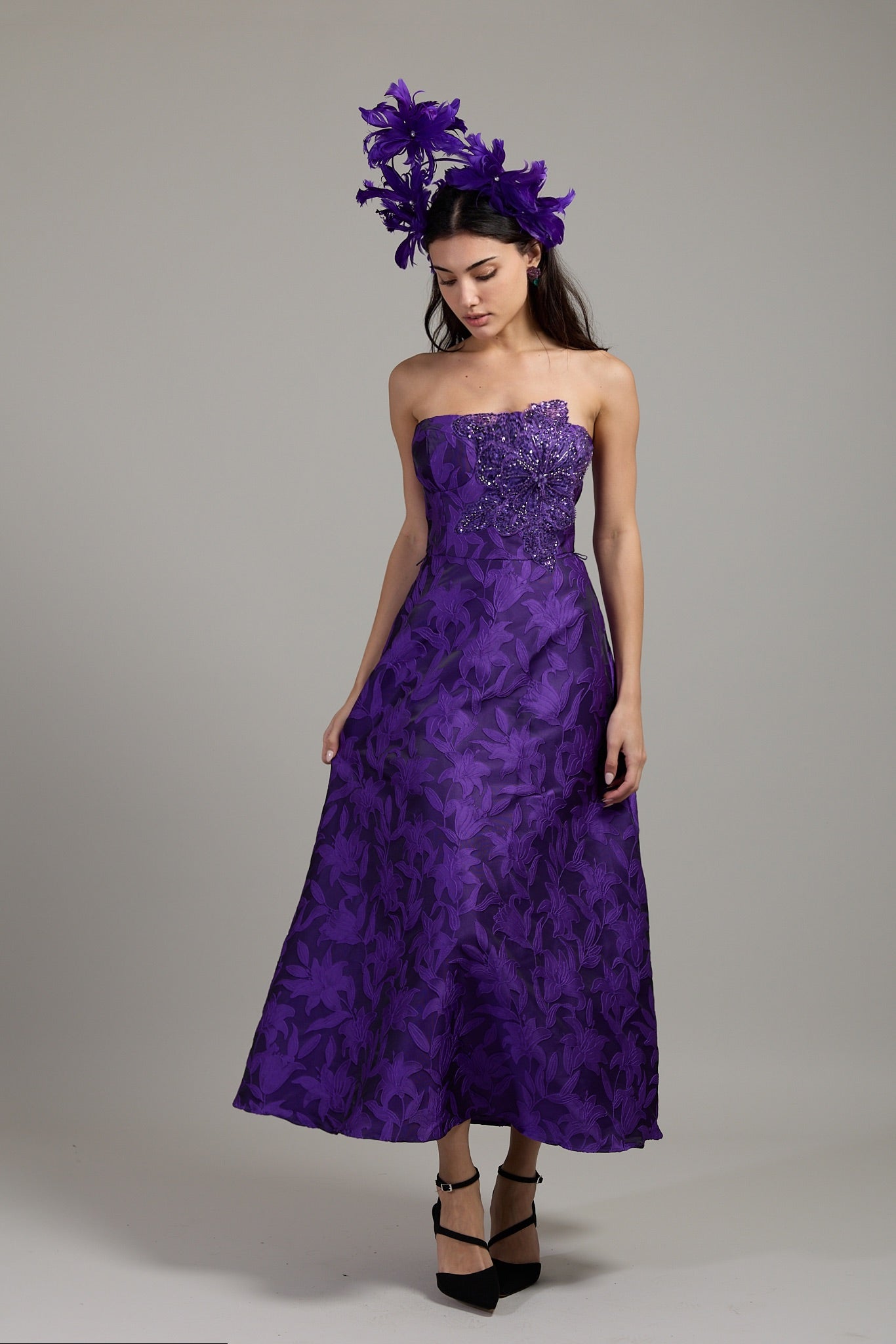 Purple Bloom Dress