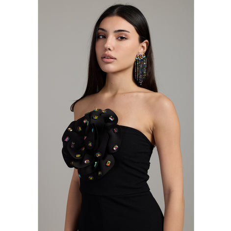 Noir Bloom Jumpsuit
