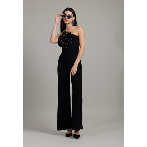 Noir Bloom Jumpsuit
