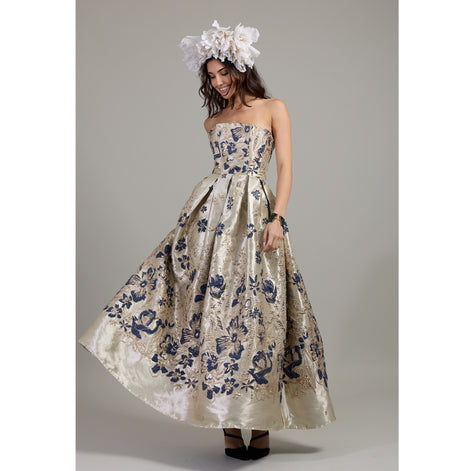 Florence Brocade Dress