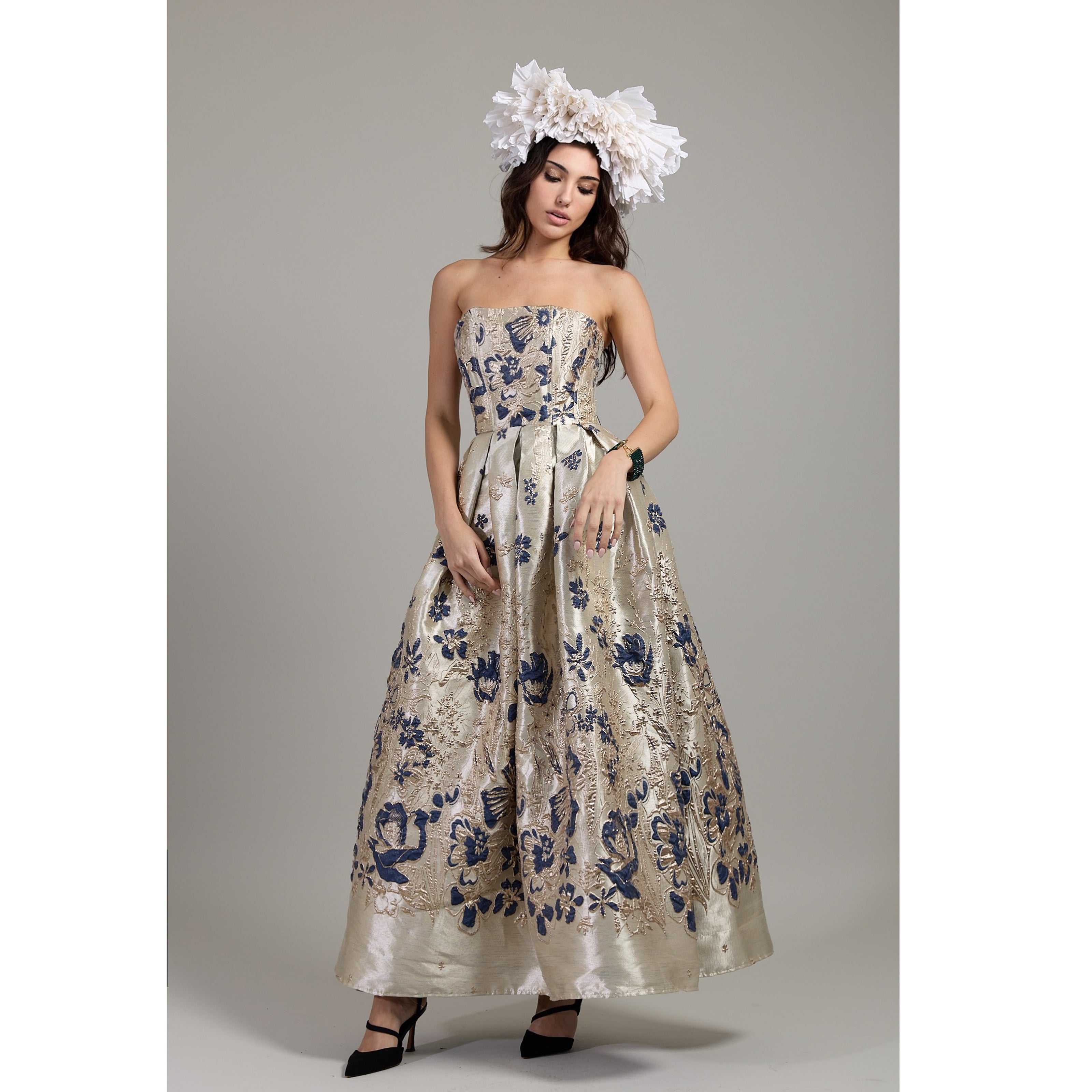 Florence Brocade Dress