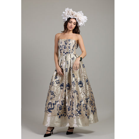 Florence Brocade Dress