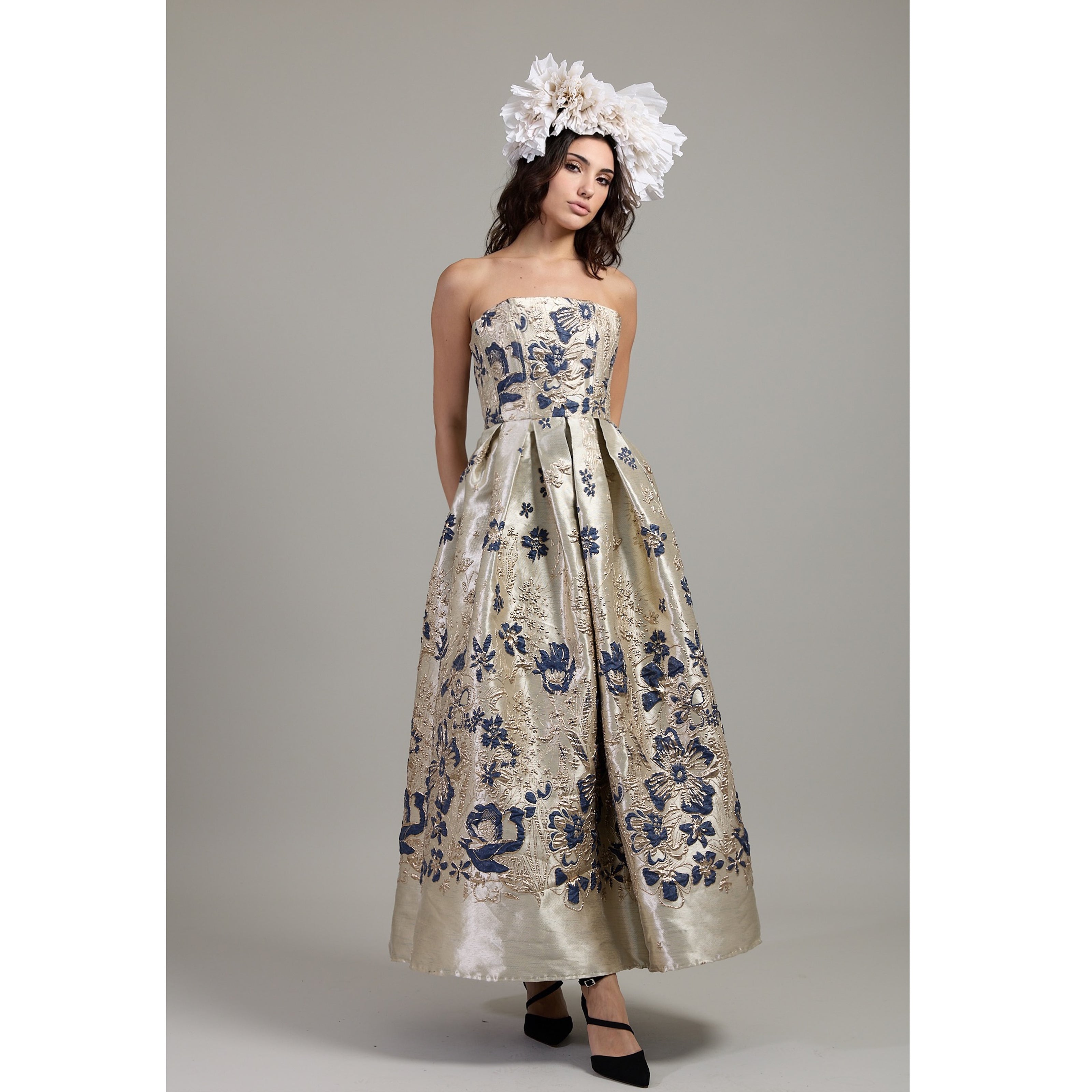 Florence Brocade Dress