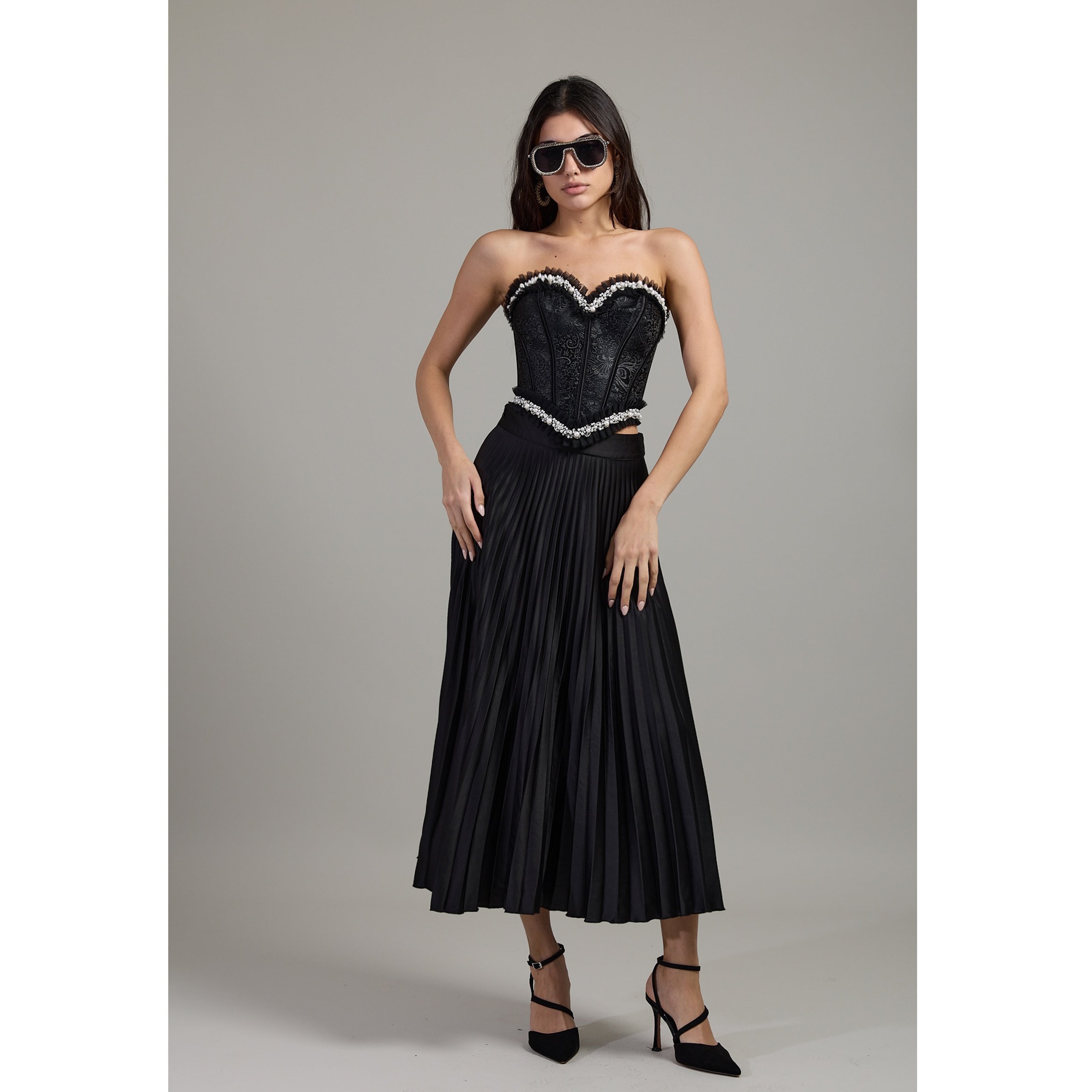 Victoria Pearl Corset Top