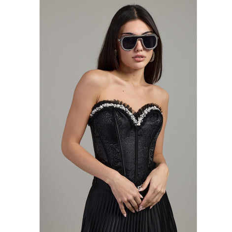 Victoria Pearl Corset Top