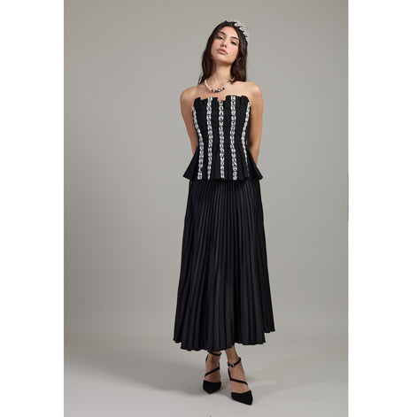 Pearlline Sculpted Top