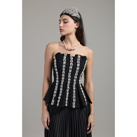 Pearlline Sculpted Top