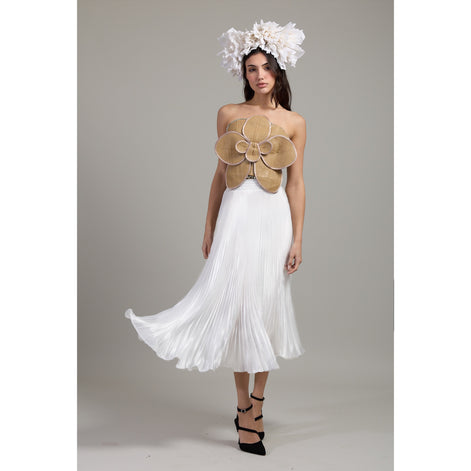 Bloom Raffia Top