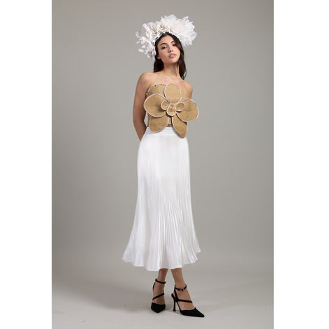Bloom Raffia Top