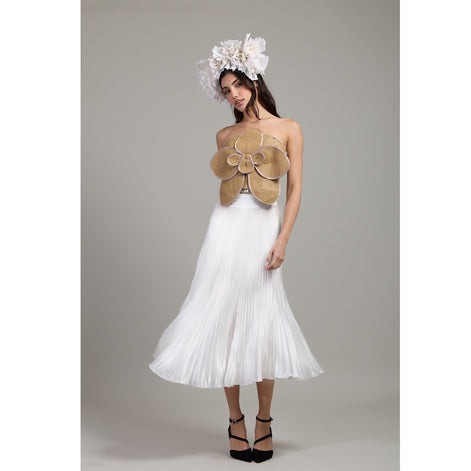 Bloom Raffia Top