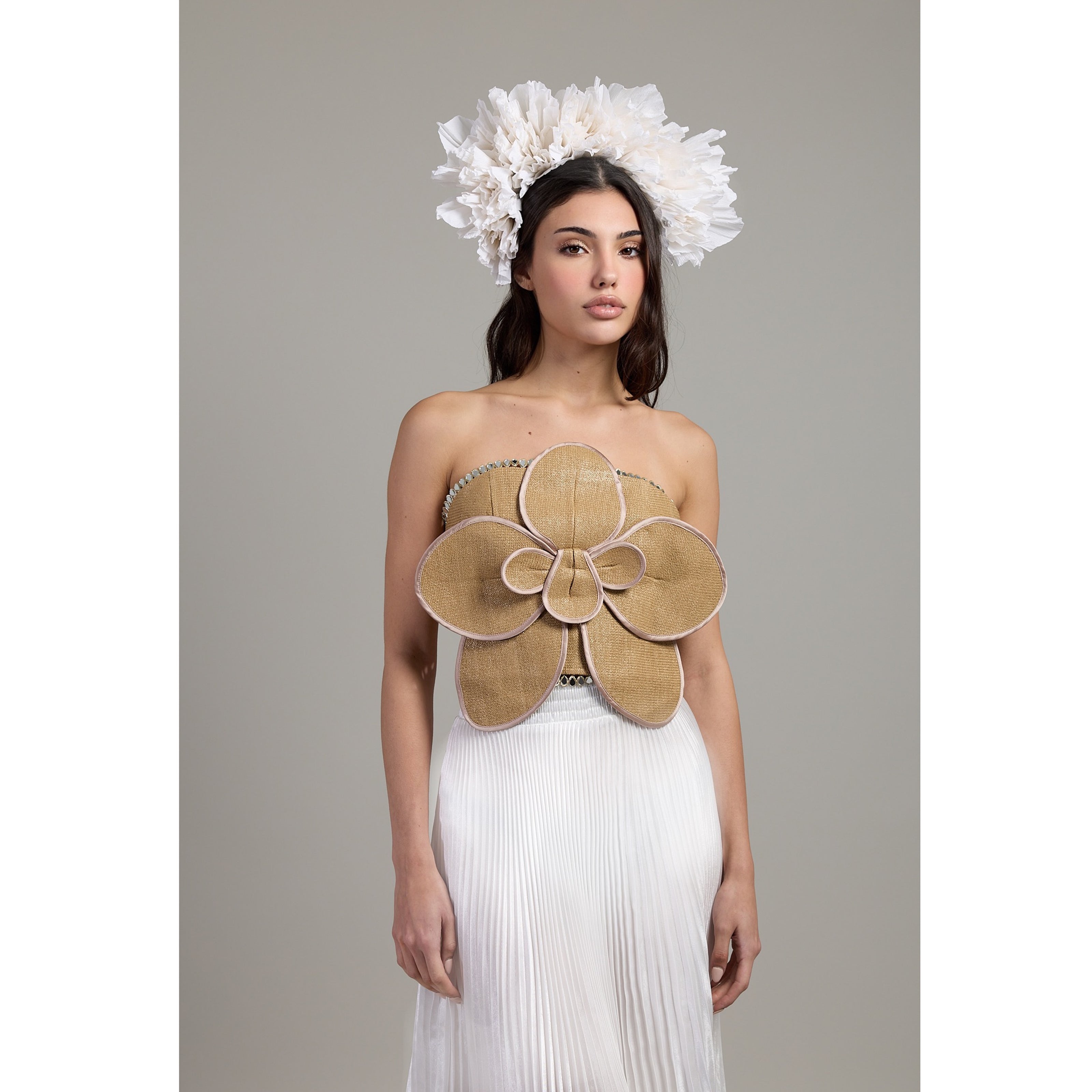 Bloom Raffia Top