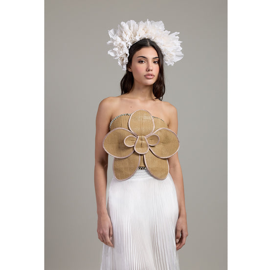 Bloom Raffia Top