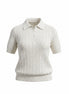 Spark Ribbed Knit Polo