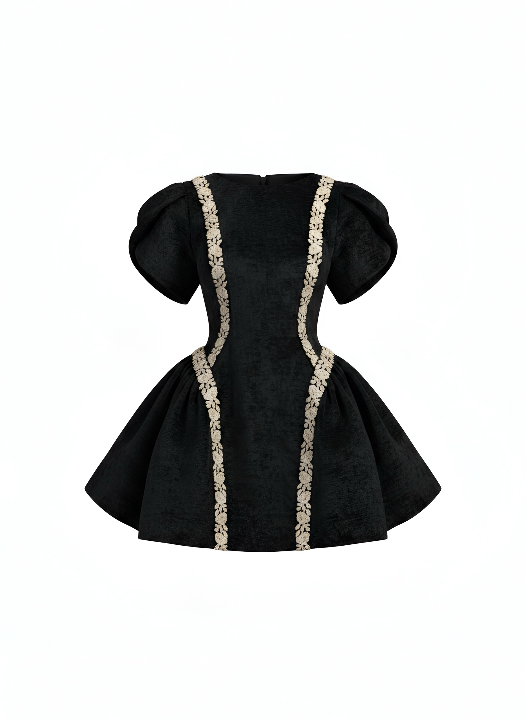 Fleur Sculpted Mini Dress