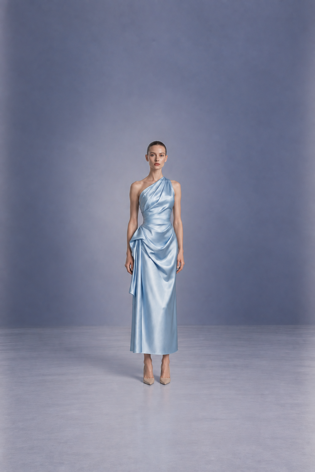 Elysia Satin Dress