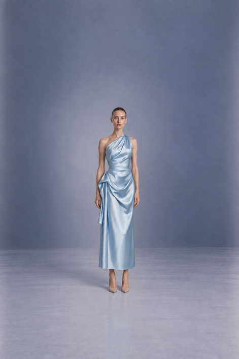 Elysia Satin Dress