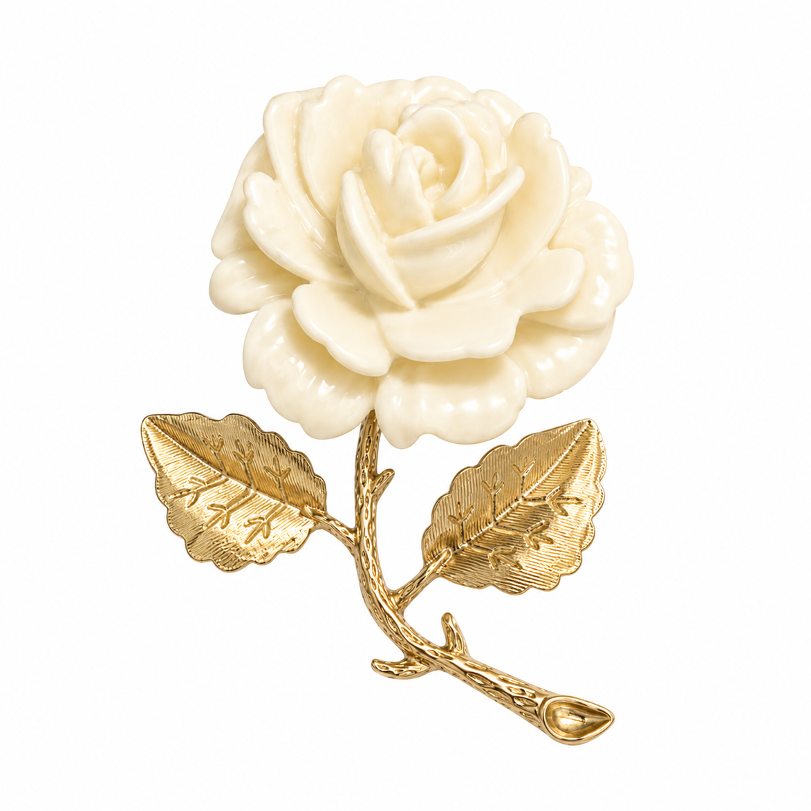 The Ivory Bloom Brooch