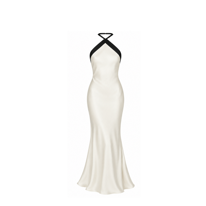 Lucienne Satin Dress