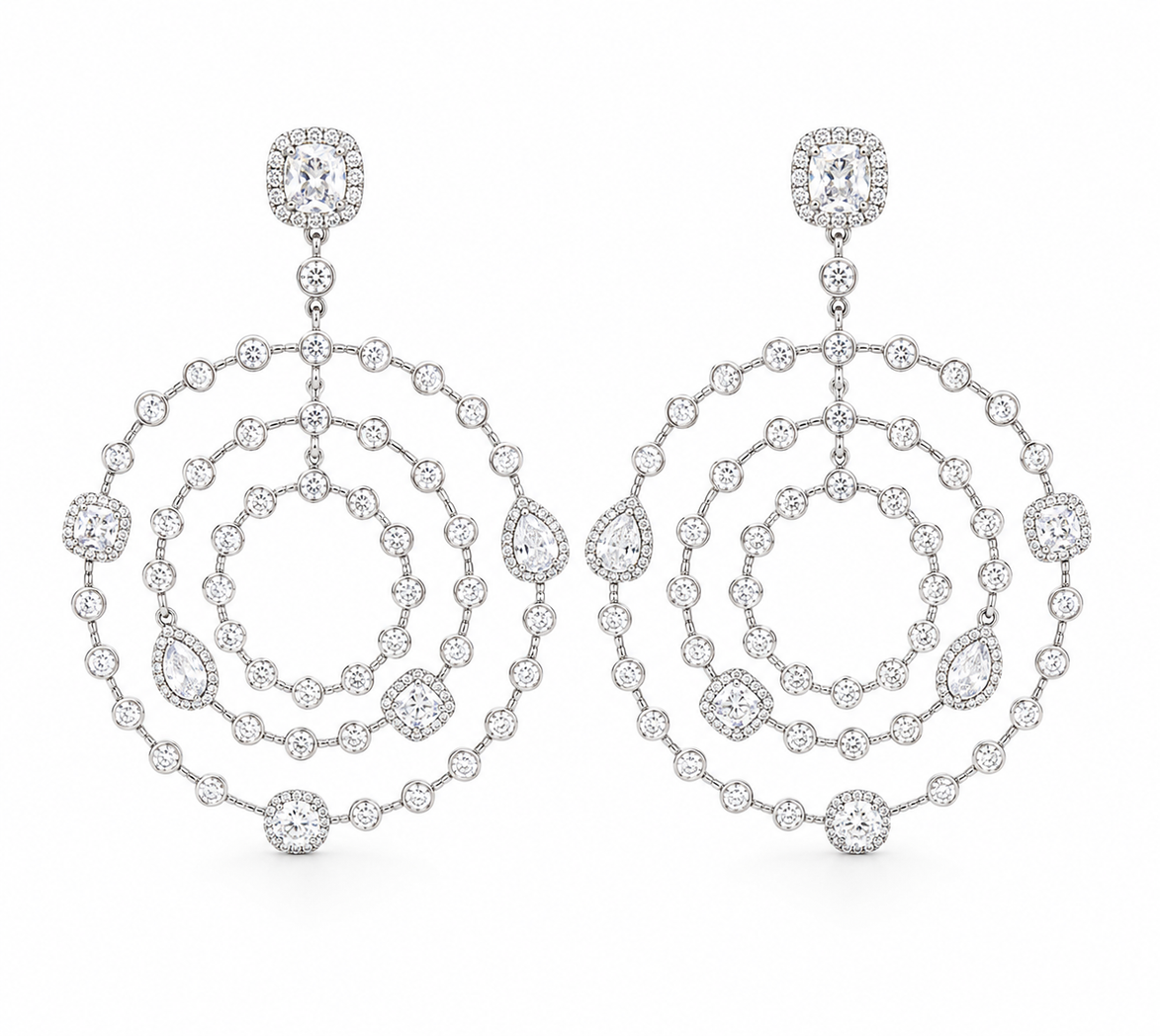 Celestial Halo Earrings