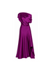 Magenta Lux Dress
