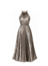 Moonlight Pleated Gown