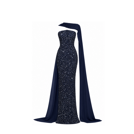 Midnight Sequin Dress