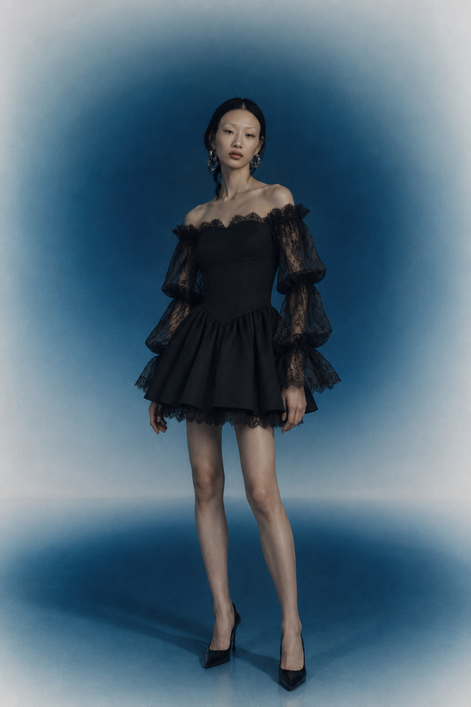 Noir Juliet Dress