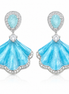 Blue Mermaid Earrings